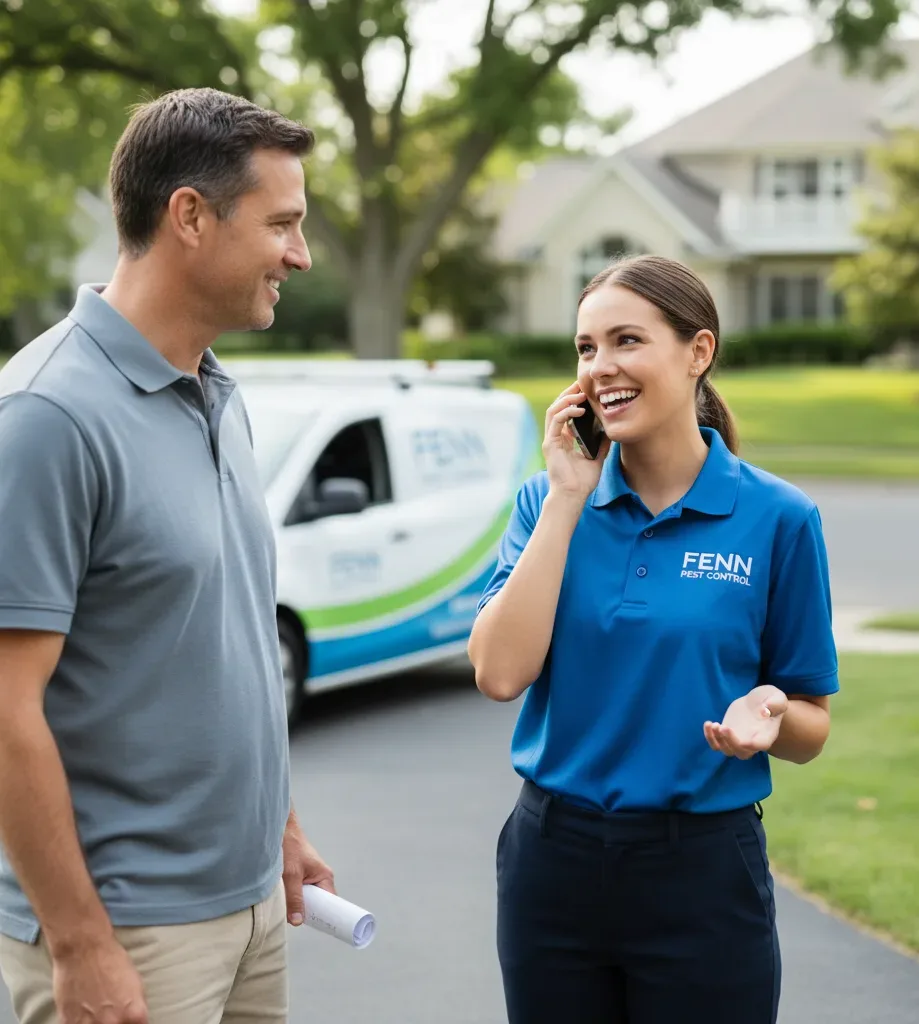 Fenn Pest Control customer support in North Fond Du Lac